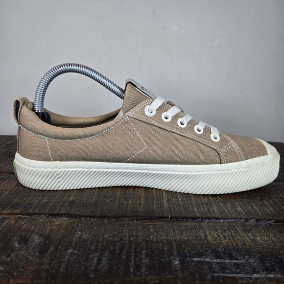Cariuma Tan Canvas Sneakers - Picture 8 of 11